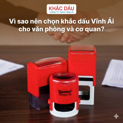 Khắc dấu Vĩnh Ái