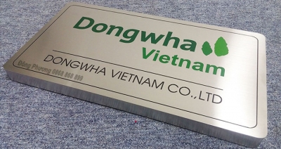 Biển đồng inox ăn mòn